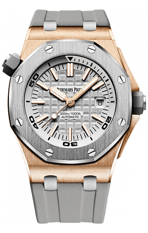 Review 15711OI.OO.A006CA.01 Fake Audemars Piguet Royal Oak Offshore Diver 42 mm watch - Click Image to Close